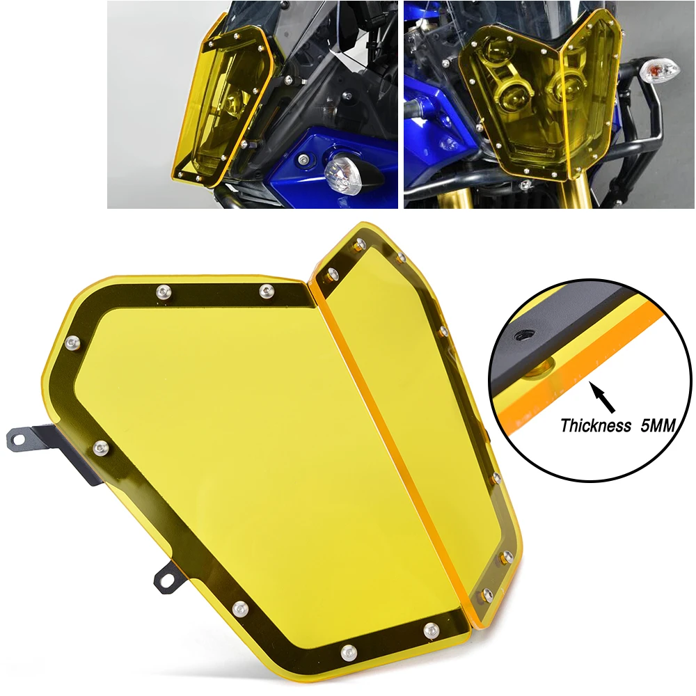 

XTZ700 Headlight Protector For YAMAHA Tenere700 T7 XTZ690 XTZ 700 Tenere 700 World Raid Rally Light Cover Protective Accessories