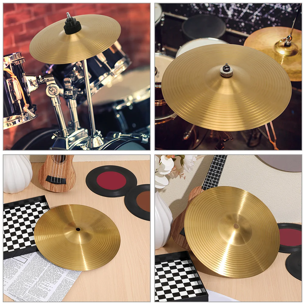 Jazz Drum Cymbals Metal for Drums Kit Replacement Crash Copper Music Instrument