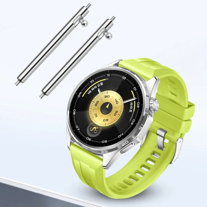 Correa de silicona de 22mm para Huawei Watch GT6/GT6 Pro, correa de reloj deportiva oficial de 46mm para Huawei Watch 5 4 3 GT5 GT4 Pro GT3, pulsera