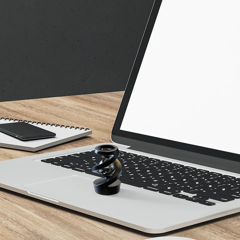 ألعاب مكتبية حركية سطح الطاولة المعدنية العائمة الدوران الجاذبية تحديد ديكور مكتب الحركية جيروسكوب معلق لتزيين طاولة المنزل