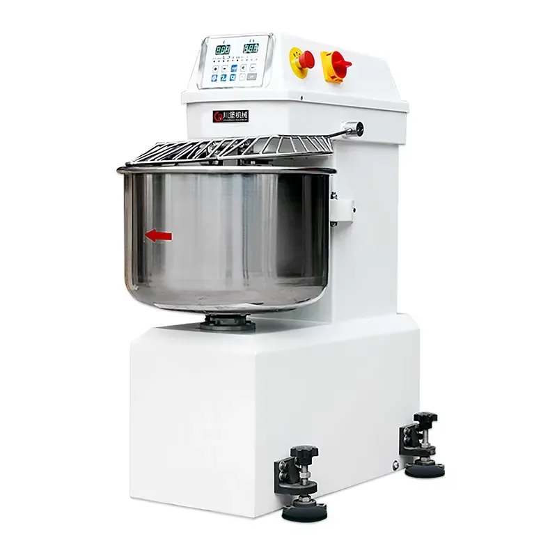 2026 Wholesale 15kg Professional Spiral Dough Mixer New Bread and Cake Food Mixer for Bakery Restaurant Food Shop for Flour