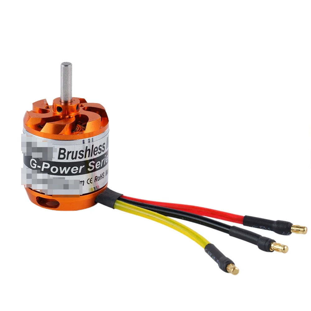 D3542 3542 1000KV 1250KV 1450KV Beyond Brushless Motor 2-4s Lipo 5mm Shaft 130g 70A ESC High Power RC Four Helicopters