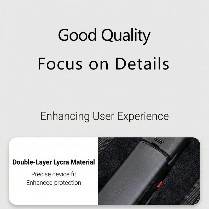 Torba ochronna na Insta 360 Luna Ultra, wodoodporne etui do przechowywania akcesoriów do kamery sportowej Insta360 Luna Ultra — zdjęcie produktu 4