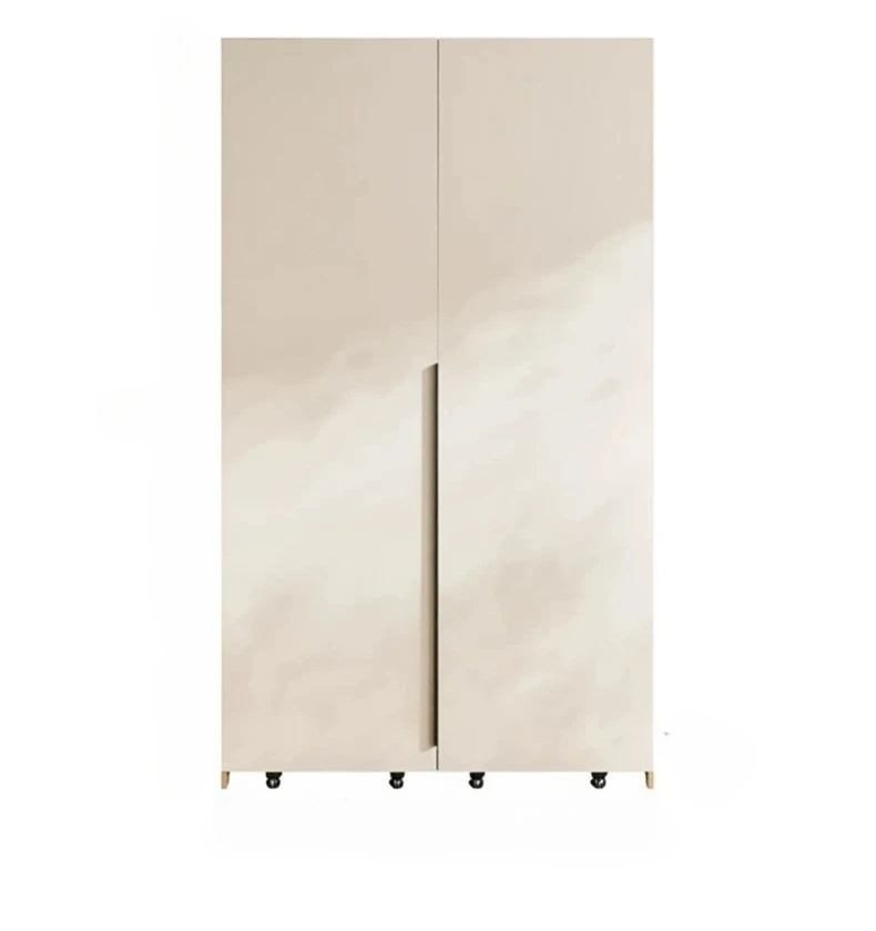 LMM solid wood cream wind snack cabinet household wall integrated large-capacity storage locker