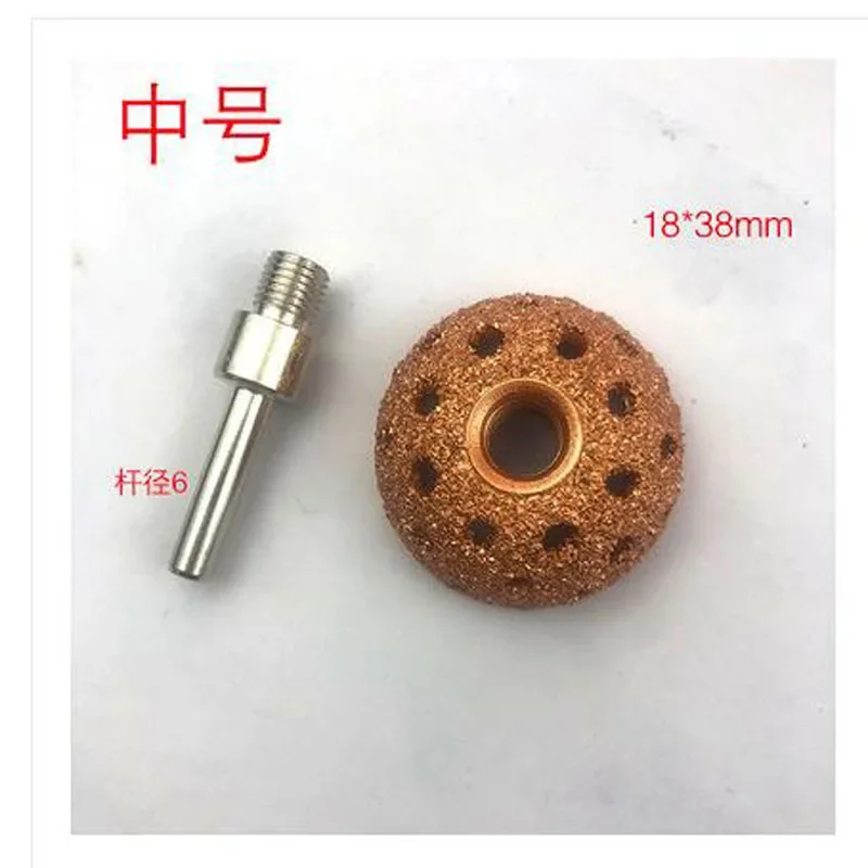 Tire Air Mill Emery Grinding Head Bowl-shaped Small Grinding Head Alloy  Wheel Tire Repair Low-speed Grinding Machine