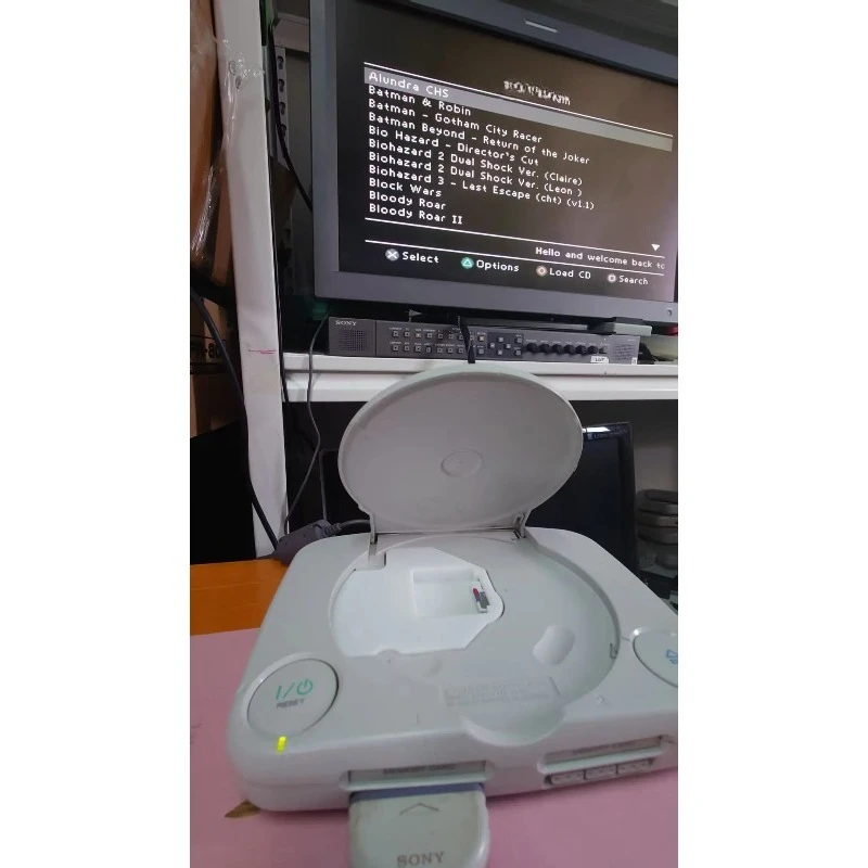 3D Printed Shell PSIO Modded PS One Retro Console