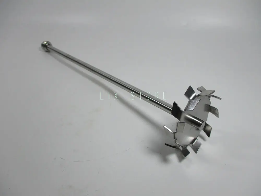 

1PCS lab stainless steel dispersion plate paddle, with agitating stirring rod