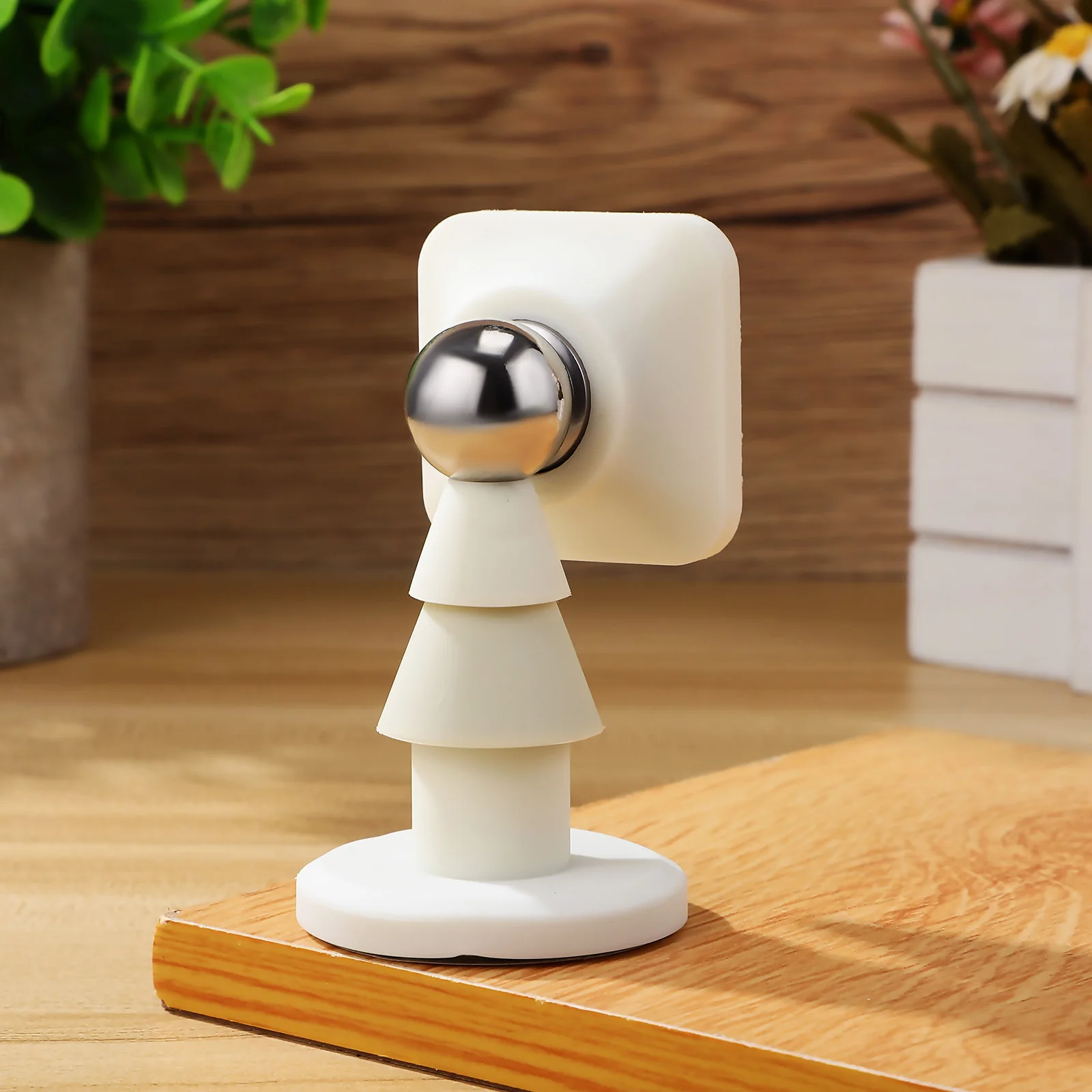 

Door Stop Magnet Stopper with Slam Preventer Stoppers Magnetic Adhesive Safety Protection