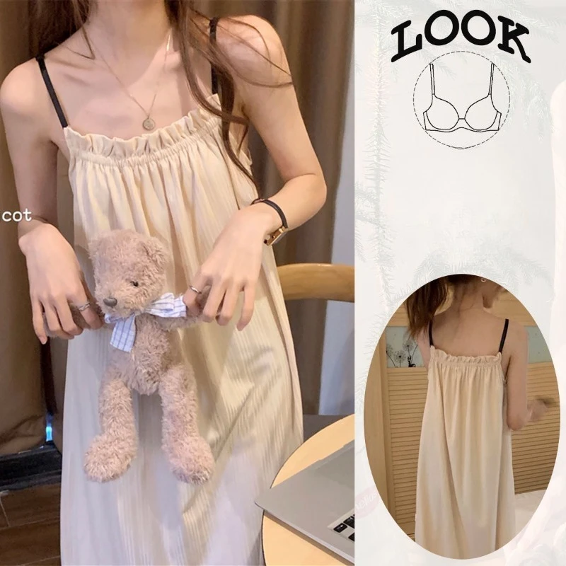 New Summer Ladies Loungewear Camisole Woman Lady Sexy Slim-fit Crop Top Stretchy Slimming Inner Layer Women Girl Casual Pajamas