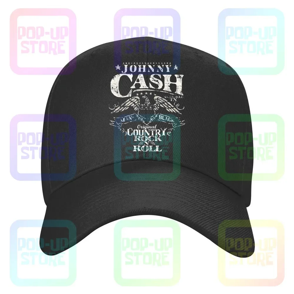 Johnny Arts Cash Music Country Rock N Roll The Man In Black Caps Baseball Cap