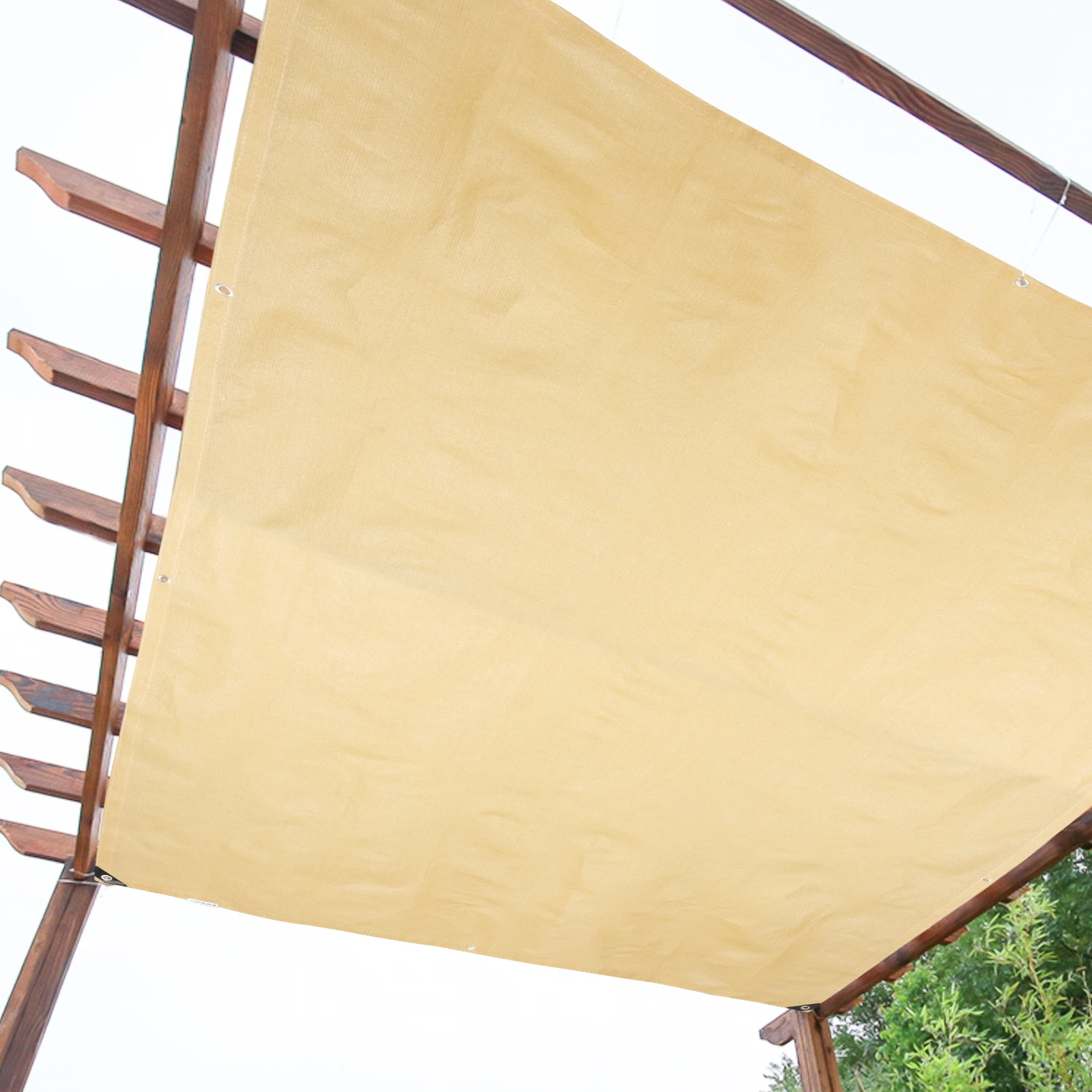 

Heavy Duty Shade Cloth for Outdoor Use Sun Shading Supply Waterproof Folding Shade Netting for Lawn Pool Terrace Courtyard