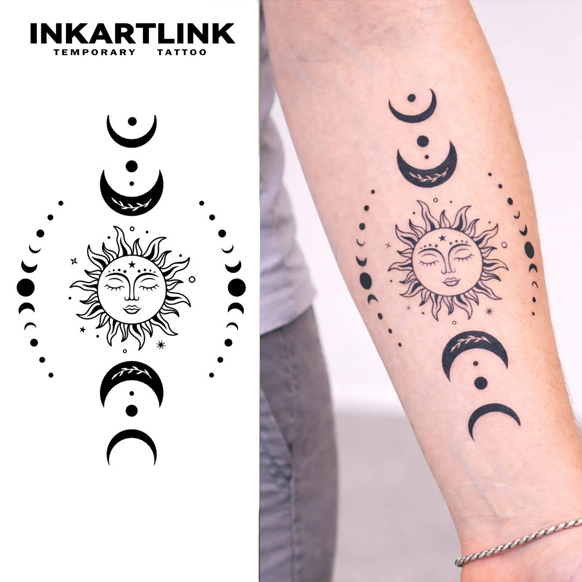 

ИНКАРТЛИНК Богемский стиль ​ Водостойкий тату-пластырь Juice Tattoo с эффектом стойкой цветопередачи на 1-2 недели – незаменим для модных людей.