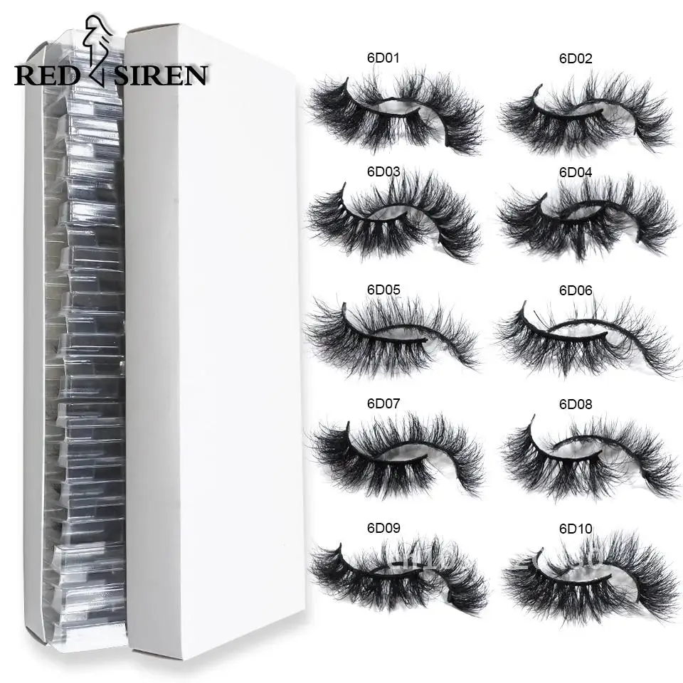 Wholesale Lashes 30/50/100 Pairs Mink Eyelashes Natural Fluffy Mink Lashes Makeup