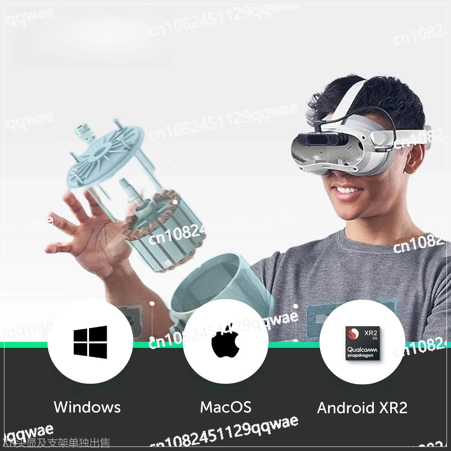 

Ultraleap Leap Motion2 Controller 3D Gesture Motion-sensing mouse Supports PC or MAC Ultraleap Sensors