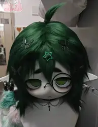 Yis cosplay Custom Furry head Kigurumi Head Cosplay Kemono Fursuit Handmade Headsets Beast Customized Fursuit Kemono Head