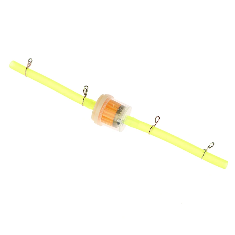 Heavy-Duty Fuel Filter for Motorcycles; Perfect for ATVs, Scooters; Premium Fuel Cup and Fuel Line Included