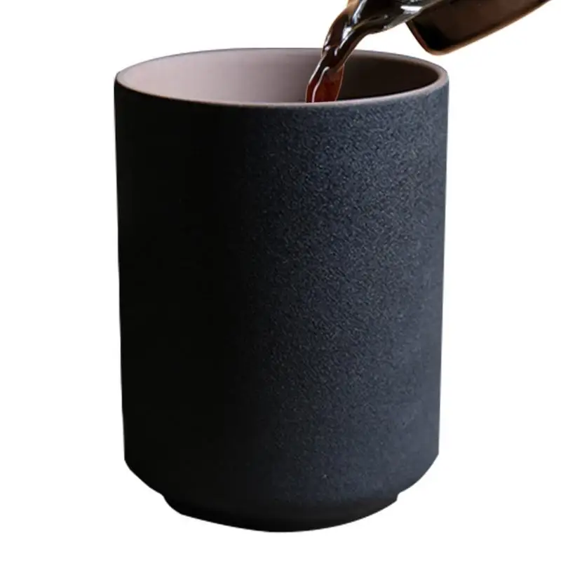 Pottery Water Cup 220ml Gradient Espresso Cup Beverage Mug Drinking Cup For Hot Beverage Cappuccino Tea Latte Wine