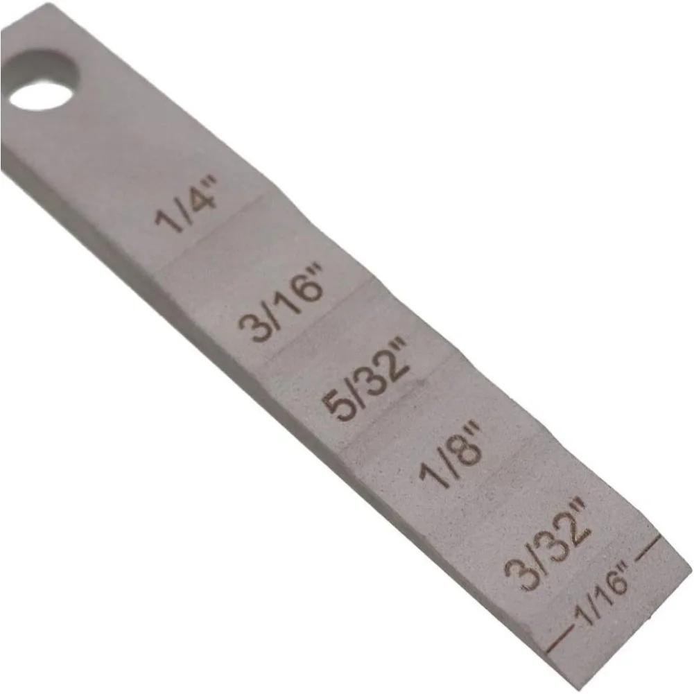 2130 Small For Pipe Spacing Wedge Shaped Stepped Welding Wedge Tool for Precise For Pipe Gap Measurement and Welding Alignment