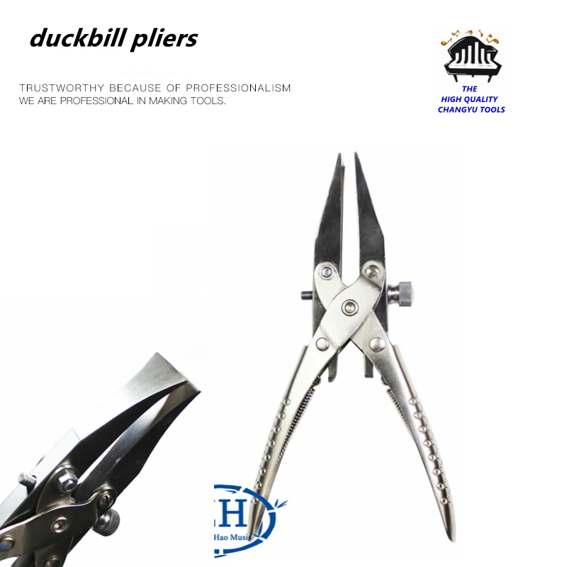 

Duckbill Pliers Wind instrument repair tools Saxophone flute clarinet repair tool Parallel Pliers Duck beak parallel pliers