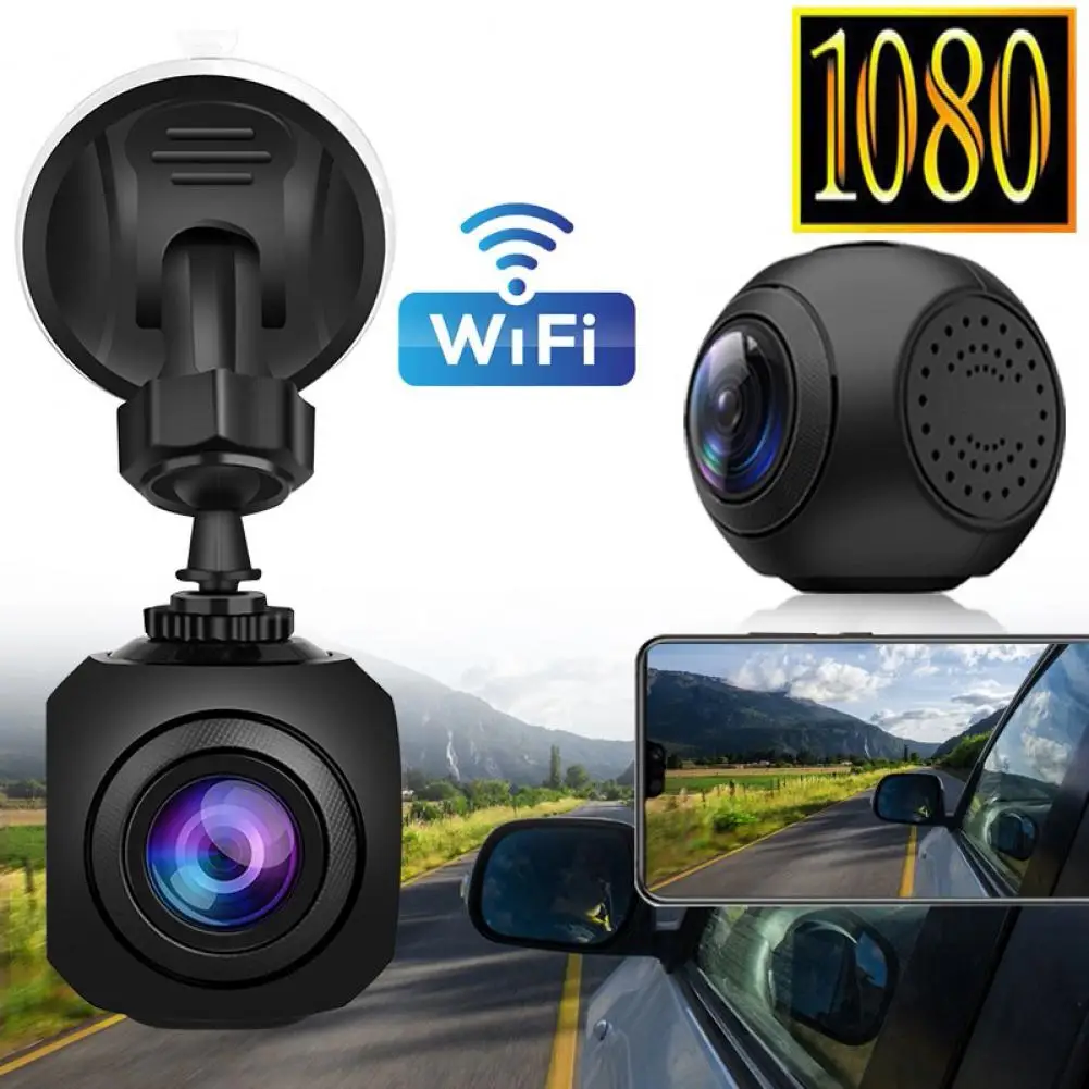 

Car Dvr Recorder Dash Camera 170 Degree Full HD-compatible Convenient APP Connection Car Driving Recorder Night Auto DVR