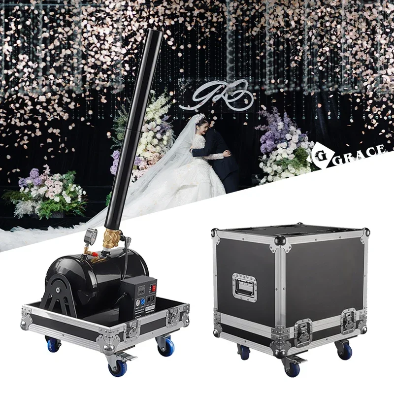 8-12M Outdoor Celebration Compressed Air Confetti Cannon  Celebration And Performance Ribbon Confetti Machine