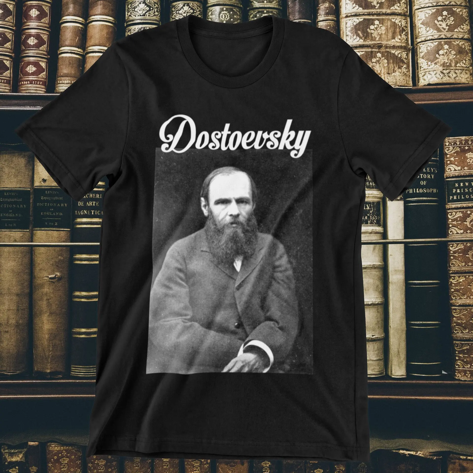 Fyodor Dostoevsky T-shirt Brothers Karamazov Author Tee