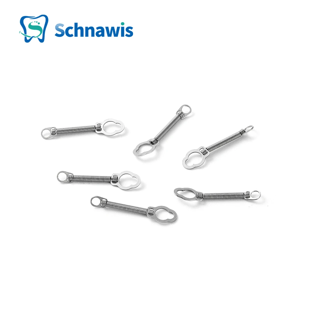 Dentisty Orthodontics Open Coil Spring, Light Force Elastic Coil Spring, Materiais de Coleção Dentisty, Comprimento 180mm