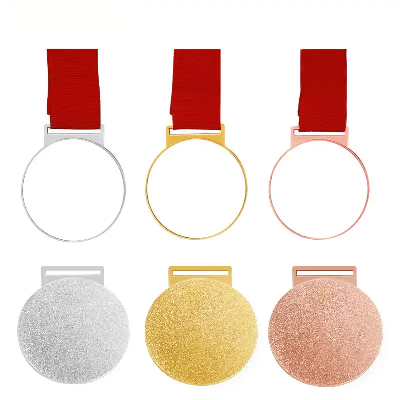 

sublimation blank medal jewelry hot transfer printing consumables 10pcs/lot