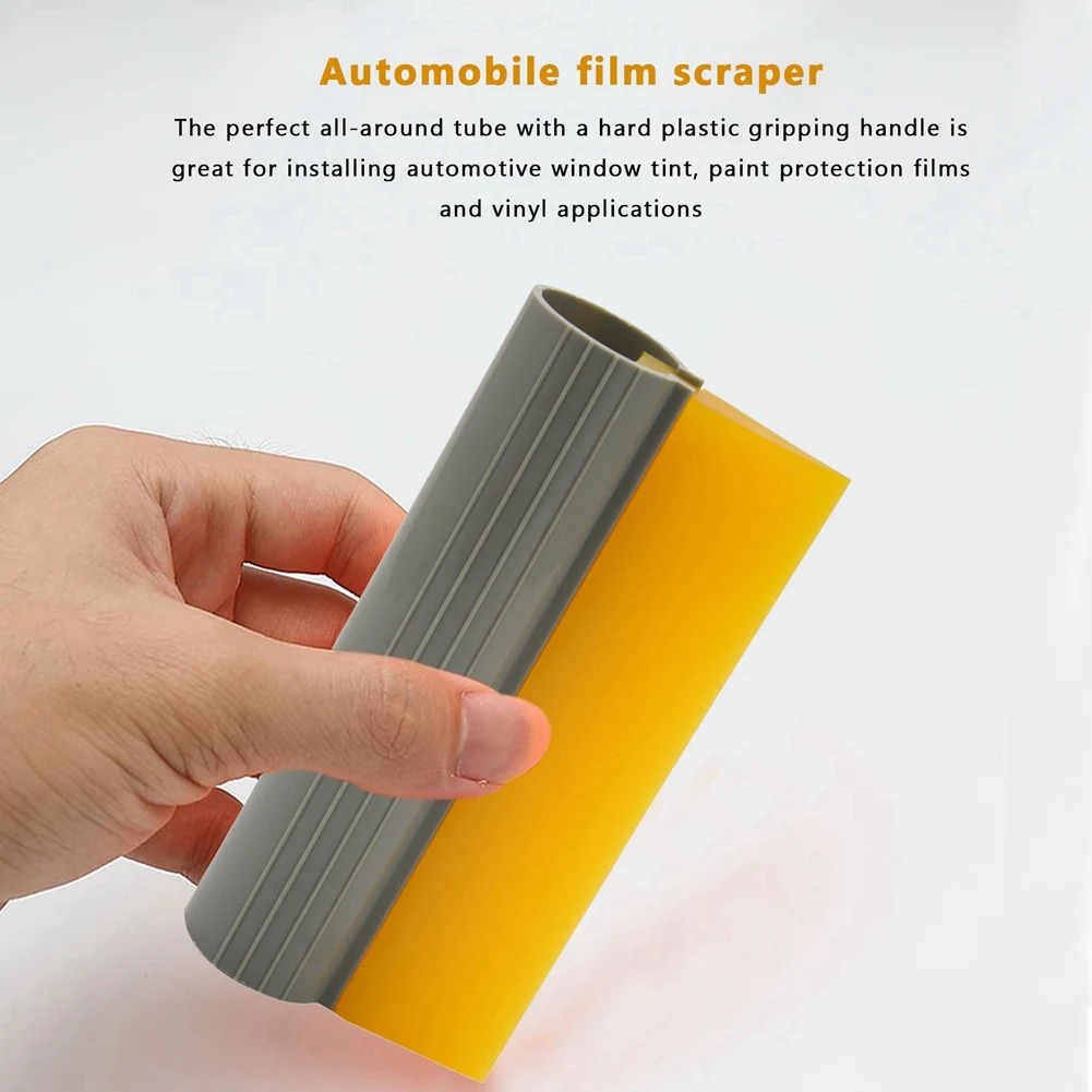 AB47-2X escurridor Turbo, herramientas de película para ventana, raspador de tubo, hoja de agua, aplicador de envoltura de calcomanía, tinte Flexible para el hogar del coche