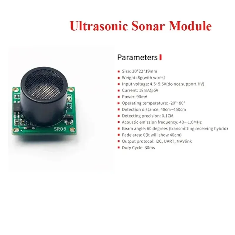 RadioLink SUI04 SU04 Drone Sensor Ultrasonic Sonar Module Autonomous Obstacle Avoidance for PIXHAWK MINI PIX Flight Controller