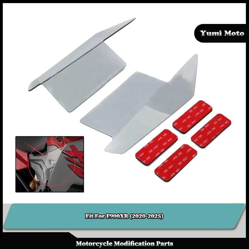 

F900XR New Side Windshield Windscreen Wind Deflector Fit For BMW F900XR F900 X R 2020 2021 2022 2023 2024 2025 F900XR Windshield