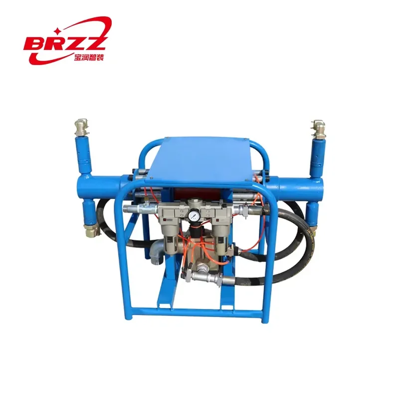 Mortar/concrete/cement grouting pneumatic motor for coal mine safety pump