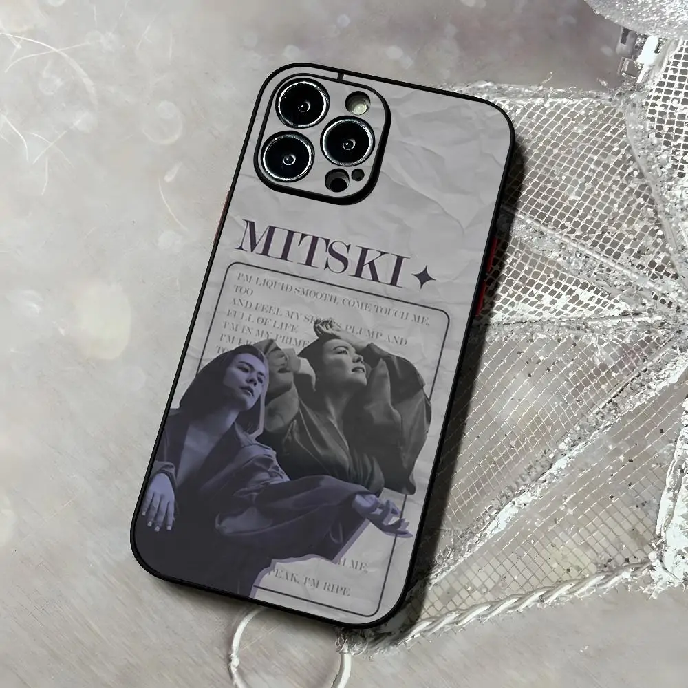 Mitski Singer Phone Case For IPhone 15 14 13 11 12 Pro Max Mini Xs X Xr 7 8 Plus Se Cover