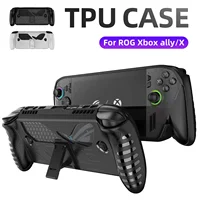 Funda de TPU para ROG Xbox Ally / Ally X, funda protectora de piel con soporte, accesorios antideslizantes a prueba de golpes para consola de juegos