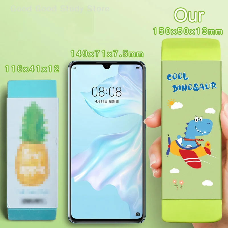 Gomma da cancellare enorme per cartoni animati Gomma da matita a blocchi super grande senza lasciare segni Gomma da cancellare per pittura artistica per studenti di astronauti/dinosauro