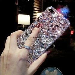 Fashion Crystal Diamond Cover for Xiaomi Poco M6 Pro M5 M4Pro M3Pro M2 for Poco X3 NFC X4 X5 X6 Pro F6 Pro F5 F4 F3 Custom Case