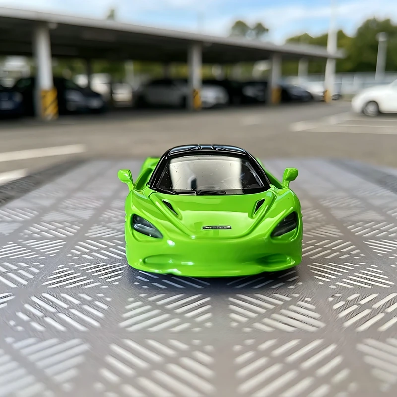 

1:64 simulation McLaren 750S alloy car model decoration small sports car static desktop car decoration collection gift