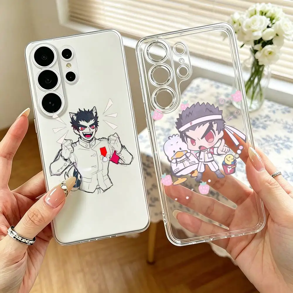 Kiyotaka Ishimaru   Phone Case For Samsung S25,S24,S21,S22,S23,S30,Ultra,S20,Plus,Fe,Note,10,9,5G Transparent Cover