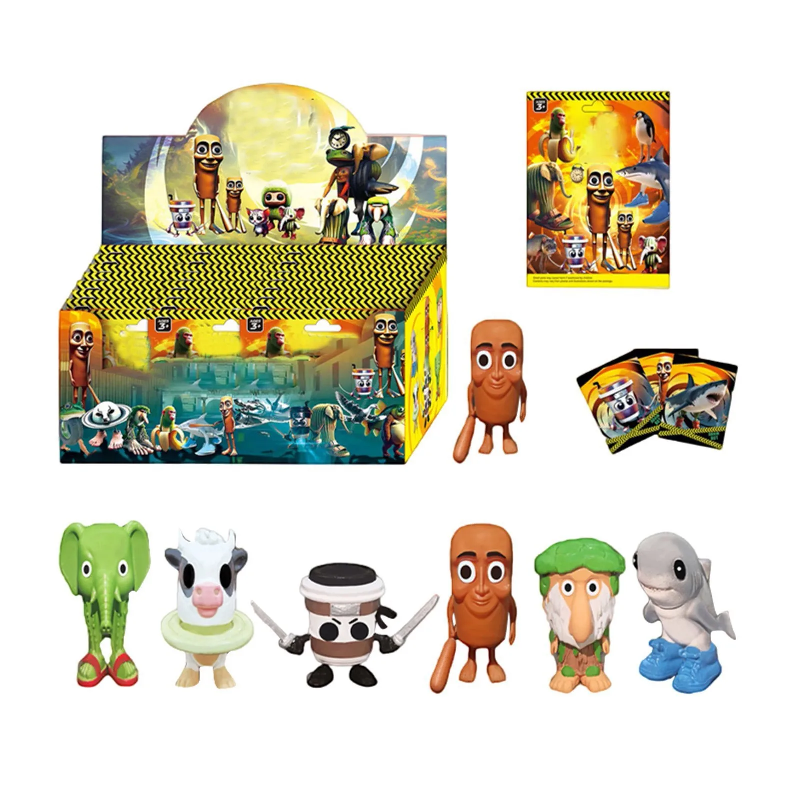 

Mystery Box (24 Pack), Anime game Minecrafted Box Blind figures Red Mystery Toys Gifts for Fans Adults Figure Decorative