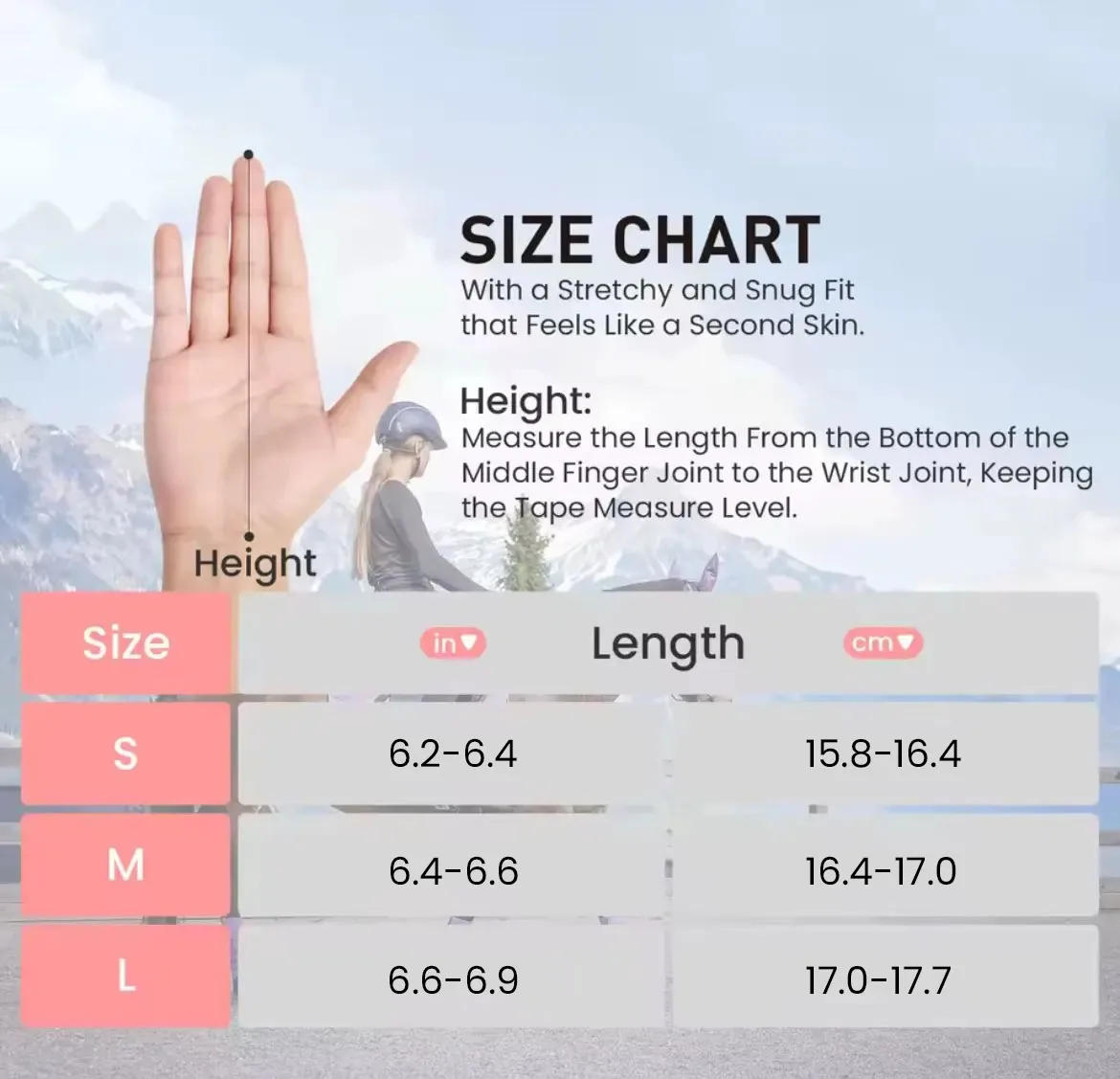 Womens Horse Riding Gloves Performance Touchscreen Grips with Breathable Stretch PU Leather for Enhanced Control