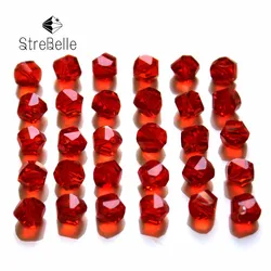 AAA 100pcs/Bag 24faces 6mm New Arrival Hot Loose Faceted Glass Crystal Beads Spacer Bracelet Jewelry Making Beads