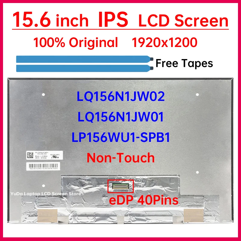 

15.6" LCD Screen For Dell XPS 15 9500 9510 9520 9530 Precision 5550 5560 5570 P91F Display Matrix Panel Replacement Non-Touch
