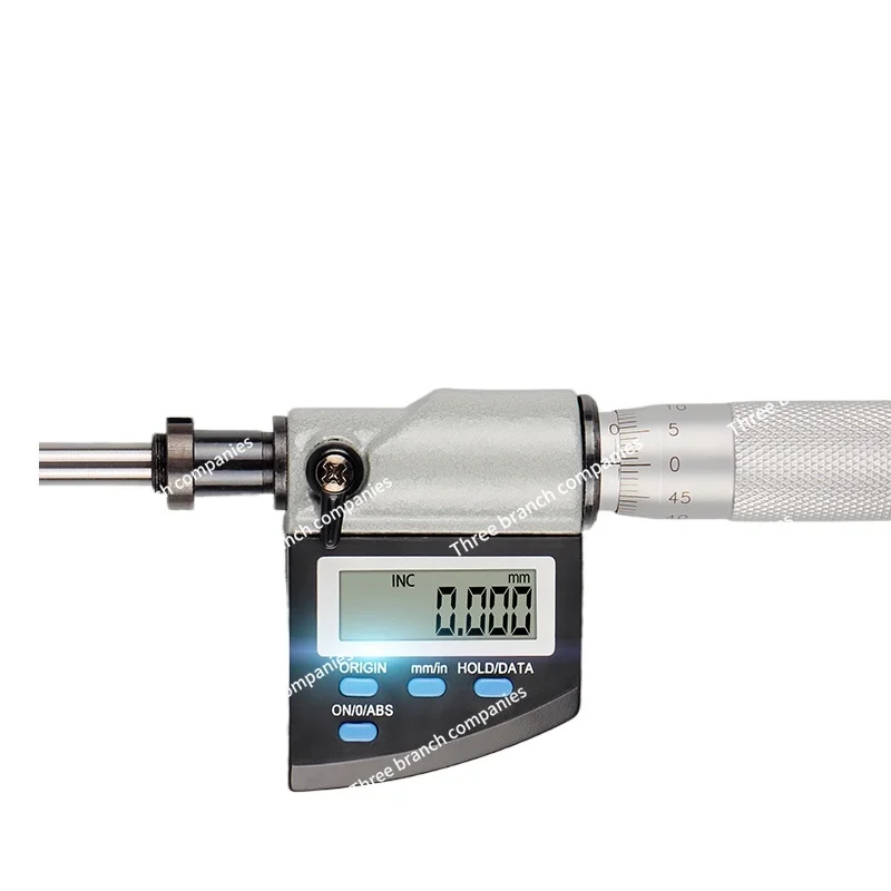 Digital Display Differential Head Micrometer Head Micrometer Spiral  Dial 0-25 Differential with Lock