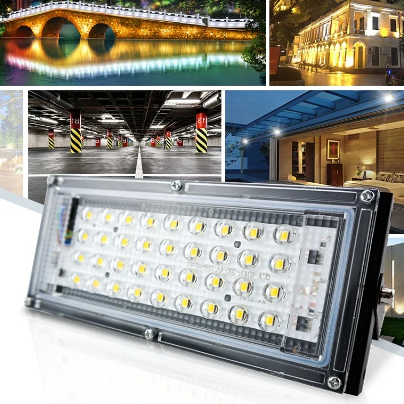 30W LED 투광 조명 Led 프로젝터 IP67 방수 반사경 AC 220V 230V 240V 가로등 벽 정원 스포트라이트 투광 조명