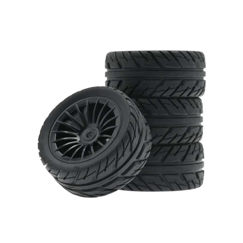 

4Pcs 50mm Rubber Tire Tyre Wheel For SG1603 SG1604 SG1605 UDIRC UD1601 UD1602 UD1603 UD1604 1/16 RC Car Upgrade Parts