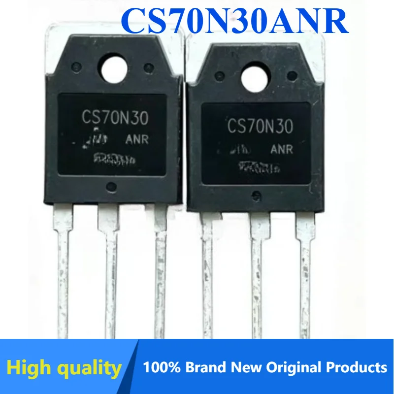 10PCS NEW CS70N30 CS70N30ANR 70A 300V MOSFET TO-3P, Original Stock, Fast Shipping.