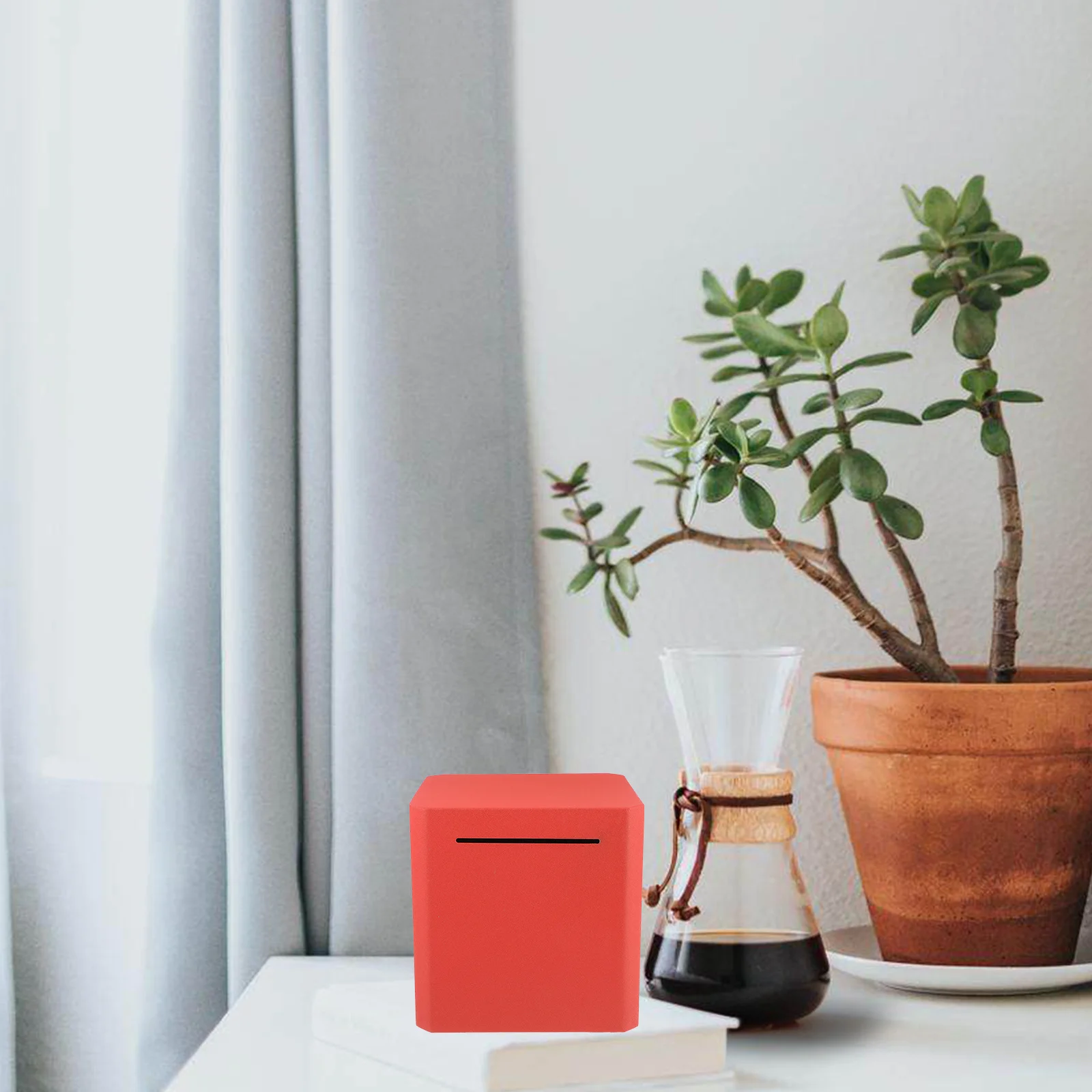 الفولاذ المقاوم للصدأ كبير حصالة على شكل حيوان المال توفير جرة عملة صندوق تخزين للأطفال صندوق المال بنك التوفير