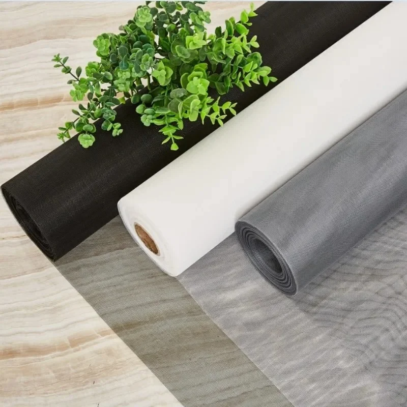 Summer High Transparency Invisible Mesh Window Screen Insect Proof Mesh Window Screen Glass Fiber Mesh