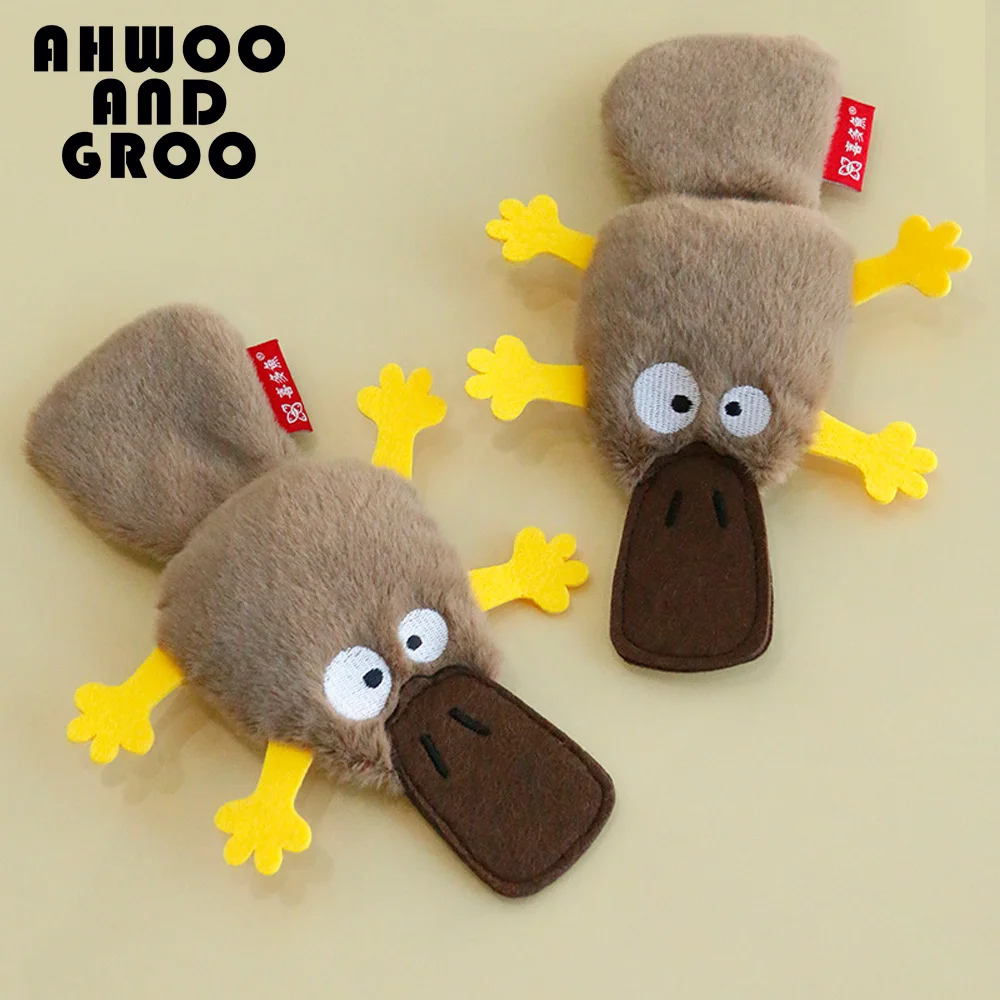 Juguetes para masticar para gatos, juguete Molar con hierba gatera de papel, juguete de interacción para gatos de ornitorrinco, juguete para gatitos de boca limpia, suministros para mascotas, accesorios