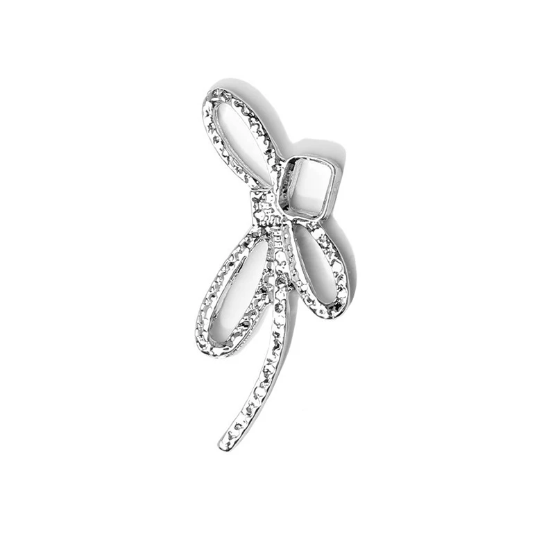 10 pçs diy decoração da arte do prego 3d tira/dourado laço brocas de unhas boca quadrada pode ser definido com diamantes para manicure design accessi